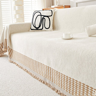 Funda de sofá Leaf Border